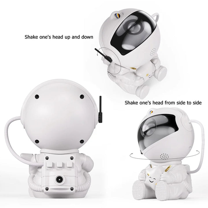 Star Projector Galaxy Night Light Astronaut Space Projector Starry Nebula Ceiling LED Lamp  |   Home Decorative