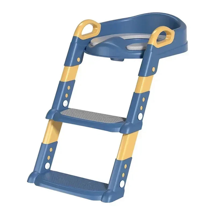 Ultimate Kids' Potty Training Ladder – Foldable, Adjustable, and Safe Toilet Stool for Boys & Girls