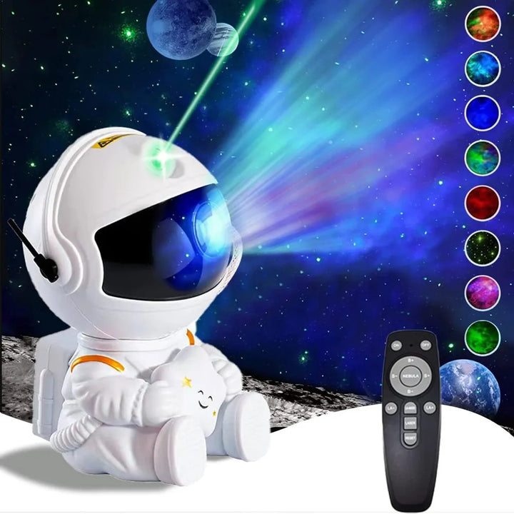 Star Projector Galaxy Night Light Astronaut Space Projector Starry Nebula Ceiling LED Lamp  |   Home Decorative