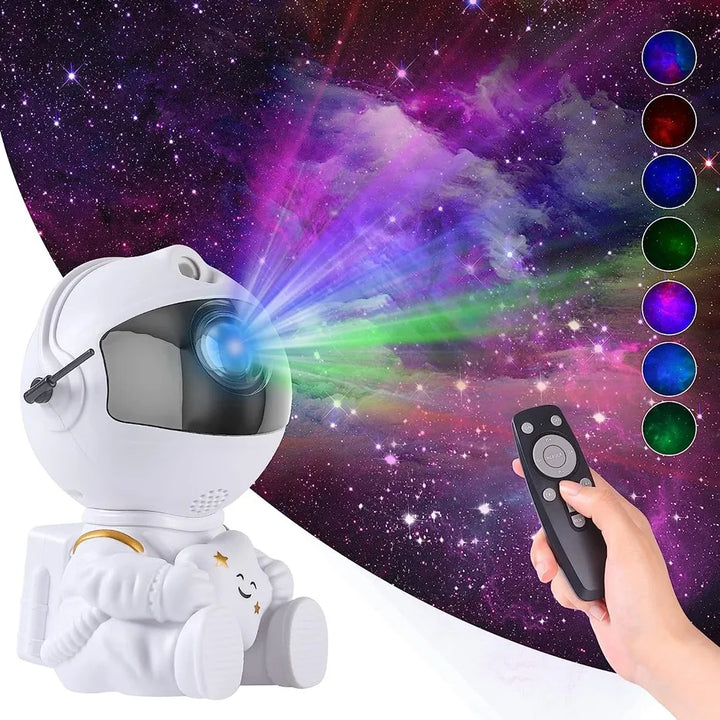 Star Projector Galaxy Night Light Astronaut Space Projector Starry Nebula Ceiling LED Lamp  |   Home Decorative