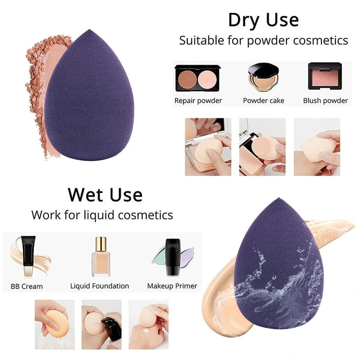 12pcs Makeup Sponge Blender  |  Make Up Accessories Beauty Tools