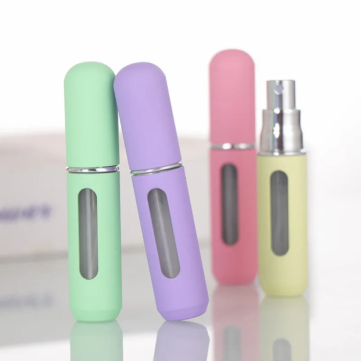 Traveling Perfume | Portable Liquid Container For Cosmetics Mini Metal Aluminum Pump - Refillable