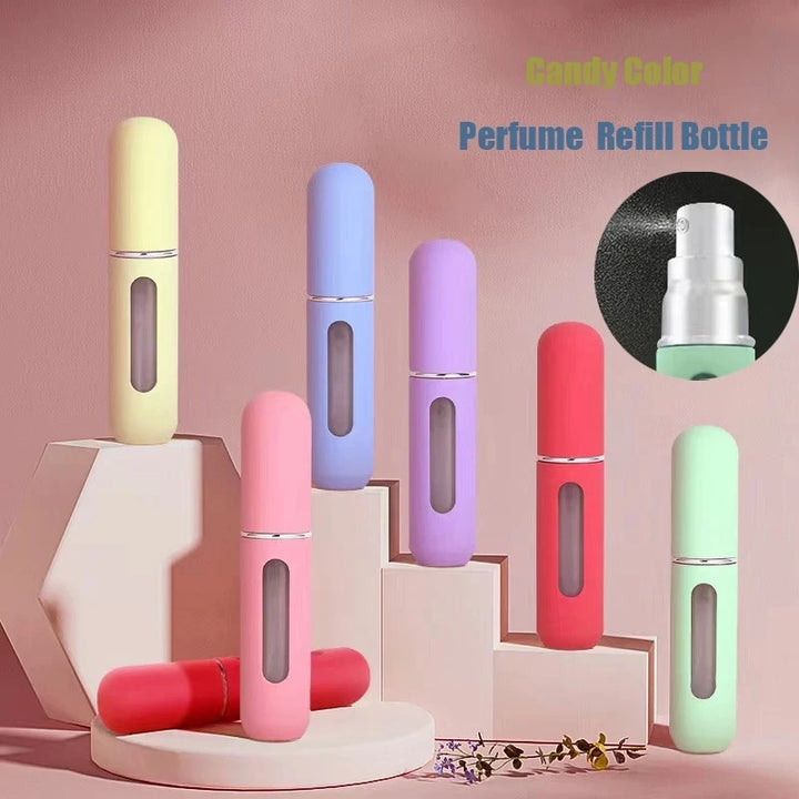 Traveling Perfume | Portable Liquid Container For Cosmetics Mini Metal Aluminum Pump - Refillable