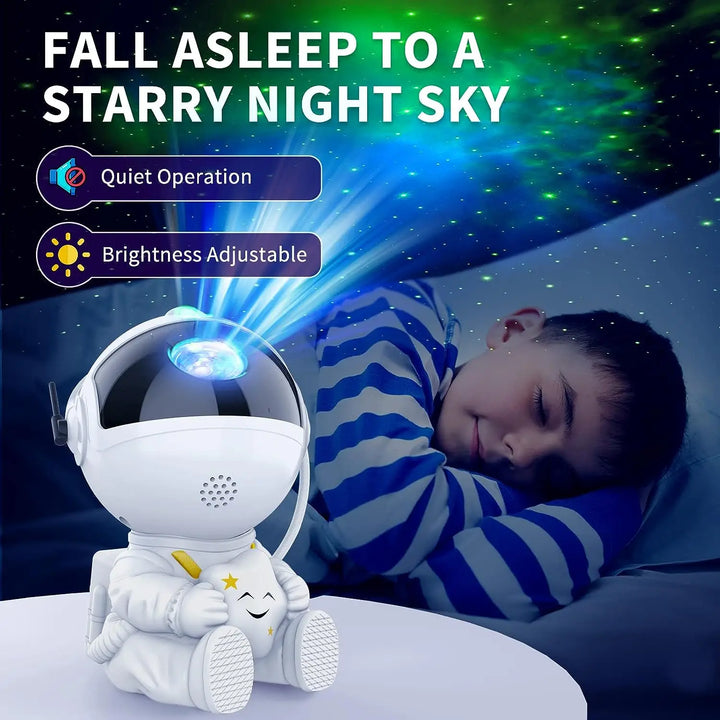 Star Projector Galaxy Night Light Astronaut Space Projector Starry Nebula Ceiling LED Lamp  |   Home Decorative